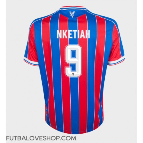 Dres Crystal Palace Eddie Nketiah #9 Domáci 2025-26 Krátky Rukáv